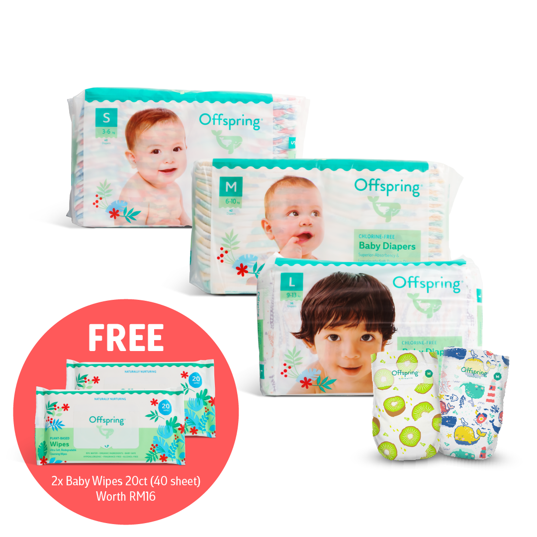 Chlorine-Free Baby Diapers